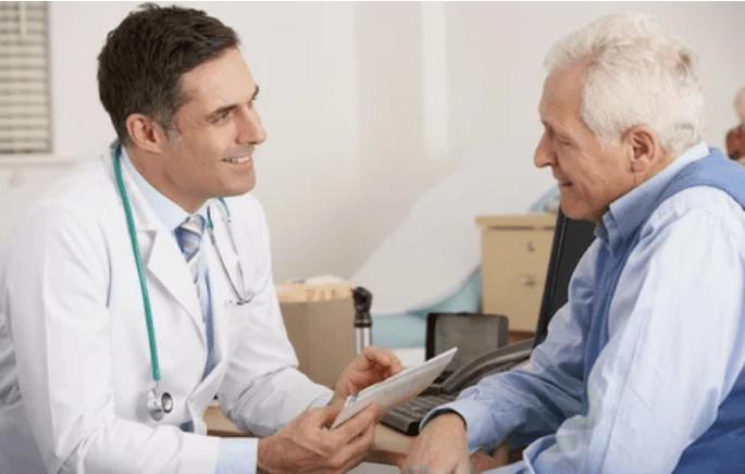 O médico presente