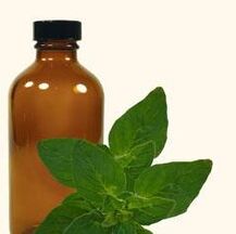 Aceite con ingredientes naturais para o tratamento do pé de atleta